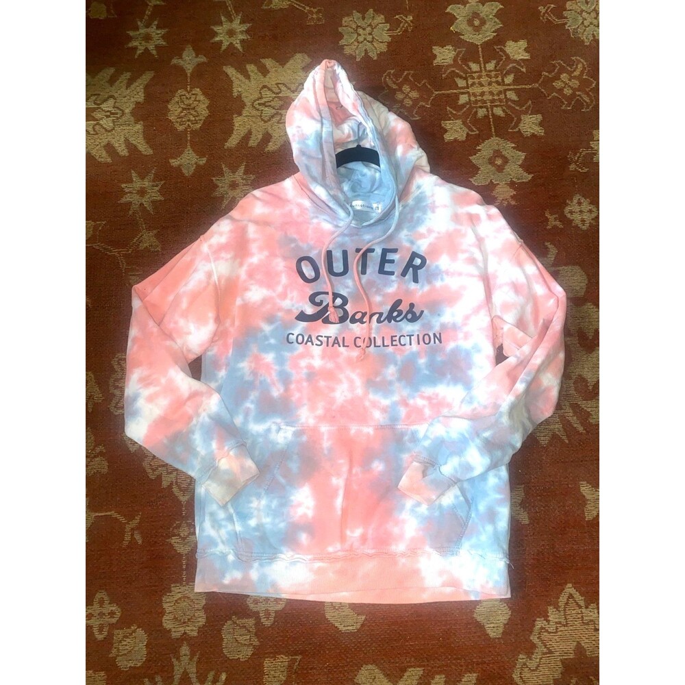 Outer Banks Tie‑Dye Hoodie by Sunsations  Coastal Collection Beach Size Medium